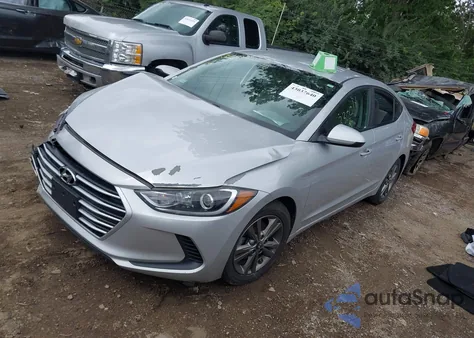 2018 Hyundai Elantra Sel z USA, uszkodzony, nr VIN 5NPD84LF1JH330011